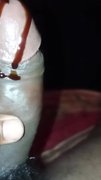 Pipe au sirop de chocolat