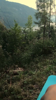 Anal Pleasure for Both Wife and Husband Gets Pegged with Her Strapon Outdoor Creampie Adventure