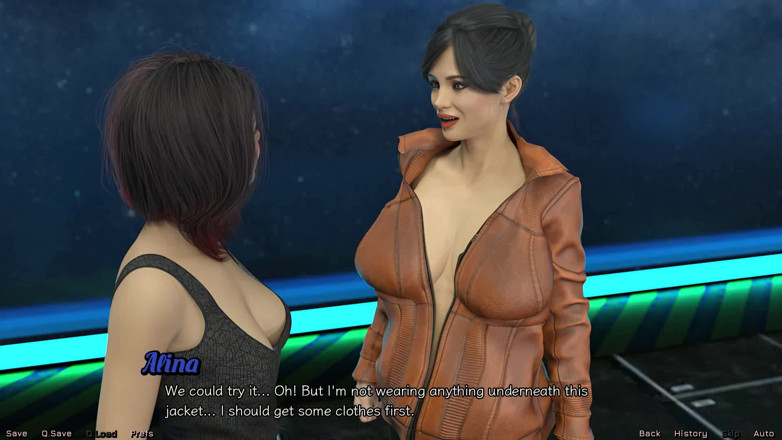 Dirty GamesXxX: Stranded In Space: dziewczyny, historia science fiction. Ep.14
