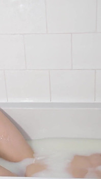 Meine Haut in Milch Baden
