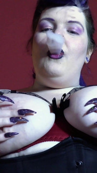 Worship My Tits While I Smoke