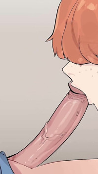 Hazelnut Latte: Trans Giving Sloppy Blowjob and Deepthroat Ended with Cum Explosion in the Throat - Episode 25