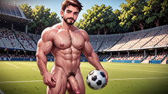 Erotic Man: 근육질의 완벽한 누드