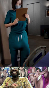 Nurse Cock Wants to Help You Feel Better with Her Hard Throbbing Fucking Cock