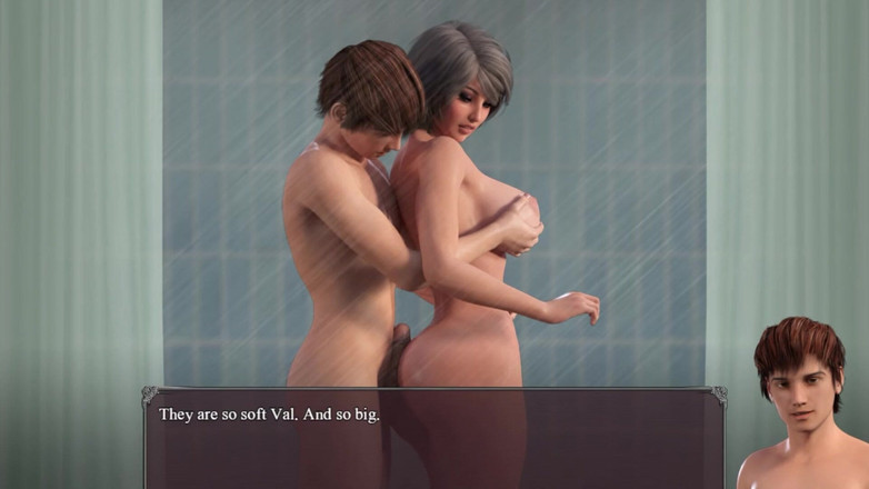 NaughtyPlayz: La femme de mon demi-frère m’apprend à prendre une douche ensemble