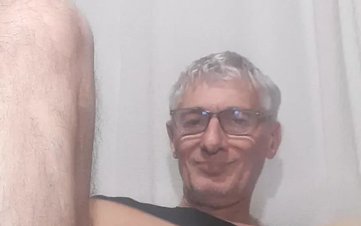 Big uncut hard cock: A Beautiful Man in a T-shirt and Underwear Waits to...