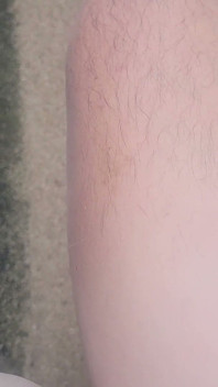 Gran polla correrse duro afuera en medias de nylon y tacones