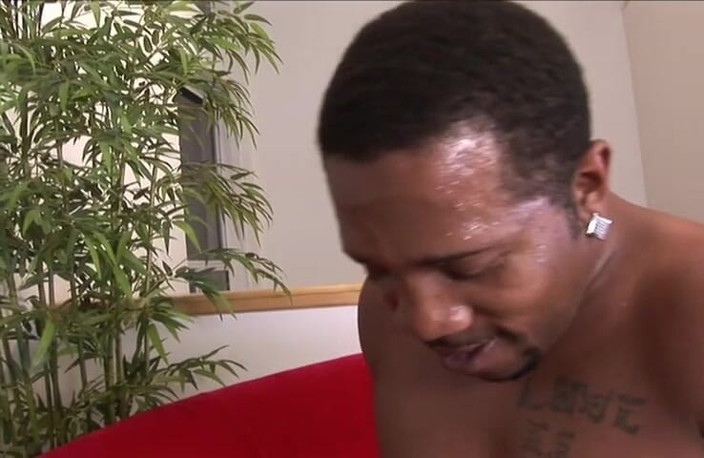 VOP Ebony Babes: Tattooed short hair ebony screwed by a big black cock