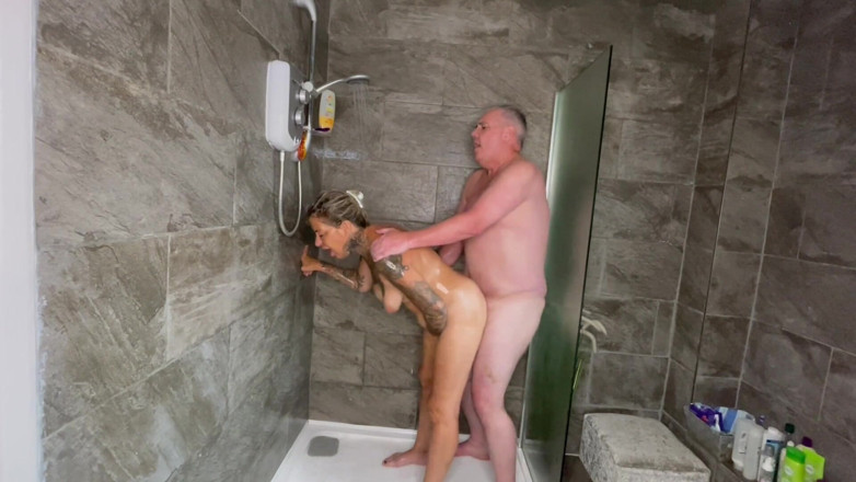 MattyFacial: Wet T-shirt for Emma Before Fucking in the Shower