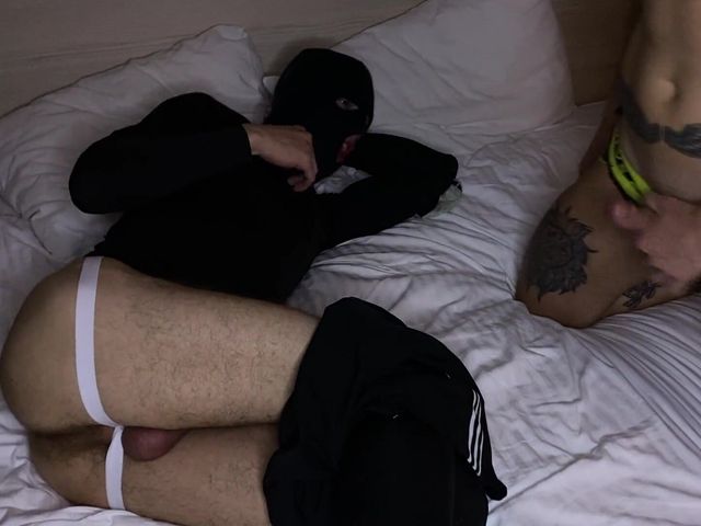 3 Guys in Sportswear Fucking Hard (Falcon Al Gay Porn)