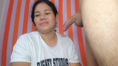 Valkyrieandluigy: Vecina chupando