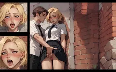 College of Mysteria: Blondie Looses Her Virginity by Very Big Fat Cock in the College - Episode 2
