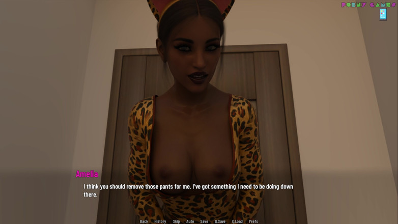 Porny Games: University Days by Greebo - Nieśmiała dziewczyna szaleje, imprezowy seks 22