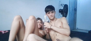 ValentinaHot10: Masturbuji svou přítelkyni brunetku s velkým zadkem a skončíme v šukání -...