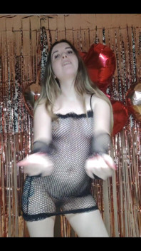 I Love Dancing to Them in This Fishnet Outfit