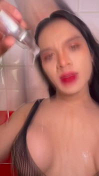 Ladyboy Tei Big Hard Cock Large Tits