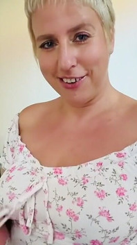 Living Room JOI: German MILF Takes Control of Your Cock on the Couch