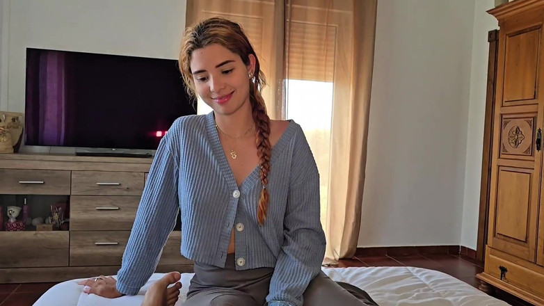 Labestiaylabella: 격렬한 섹스를 대가로 의붓딸로부터 비밀을 지키는 계부. 아마추어!!