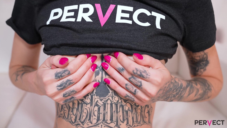 Pervect: Tattoo Covered Pair Tabita Poison &amp; Vinnie Go Nuts in Our...