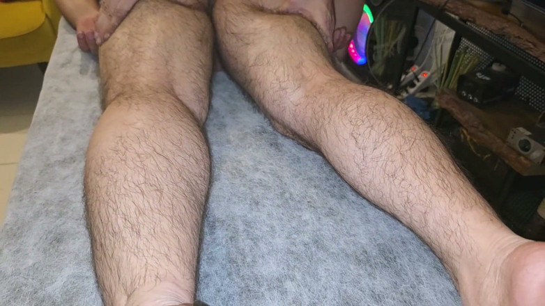 SultanMassage: Muscular Wrestler Gets Ass Licked During Gay Massage - Unexpected Rimming...