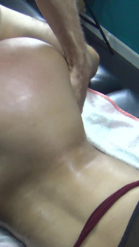 Very Sorry! Is She Your Step Mom or Your Wife? Masseur Fuck Her Hard as She Stuck on Massage Bed