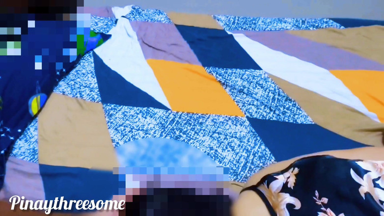 Pinay Threesome: Mfm trojka dobrodružství s mojí hezkou pinay manželkou. Paroháčský manžel...