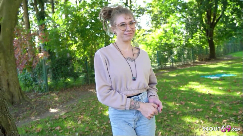 German Scout: German Scout - First Anal Creampie Sex for Tiny Teen Julia...