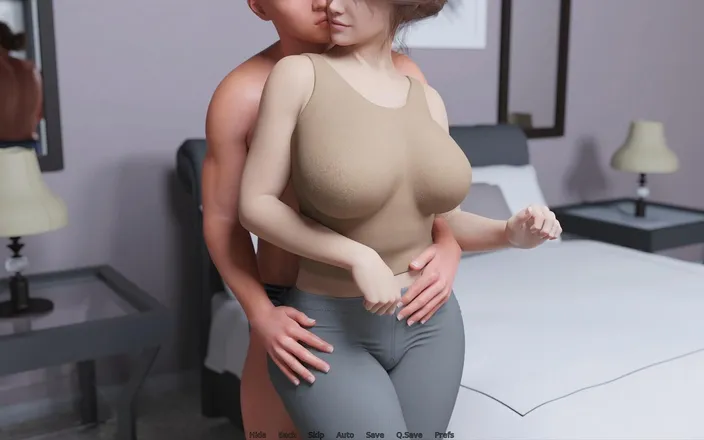 Adultgameplayvideos: Heart Problems - Chapter 5 - Amelie Noticed John's Bulge While Applying Moisturizer