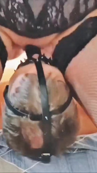 Molly Joy Bounces on Her Rubber Friend)