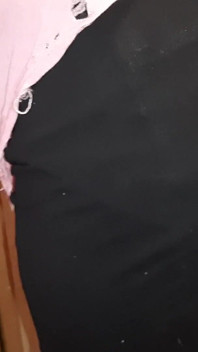 My Hot Stepmom in a Miniskirt Doesn't Even Know That I'm Masturbating Behind Her