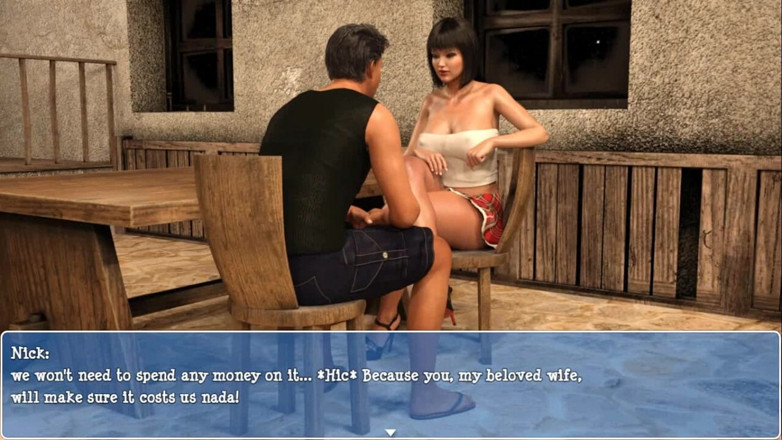 Dirty GamesXxX: Lily of the Valley: huisvrouw toont haar poesje om haar...