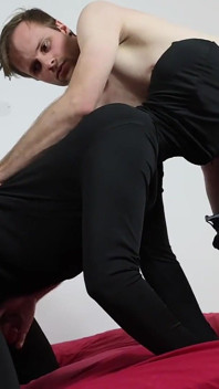 Bottom Straight Slut Wanted My Cum in His Ass Bareback Maxime Horns