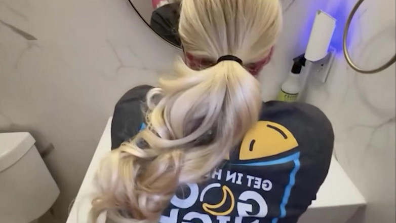 Black Monstercock Force: Szybka toaleta BBC jebanie z moją blondynka PAWG współpracownikiem w...