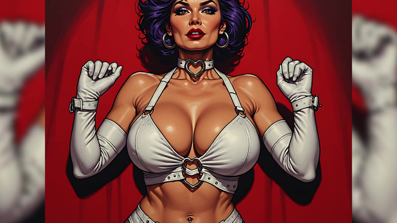 AI Porn: Arte della ragazza pin-up