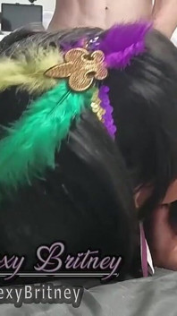 Big N Sexy Britney The Southern Belle Bj Queen Mardi Gras Video HD penuh
