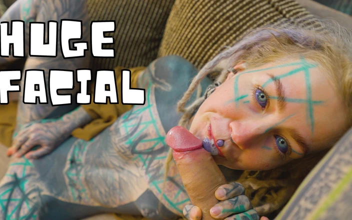 Anuskatzz: Alternativa dreadhead em salto alto fode dotado branco, anal gapes,...