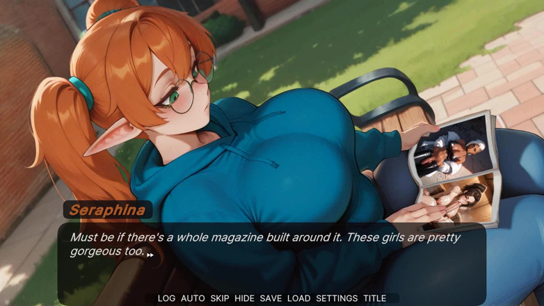 Dirty GamesXxX Trans: La vita di seraphina: shemale si masturba il suo grosso...