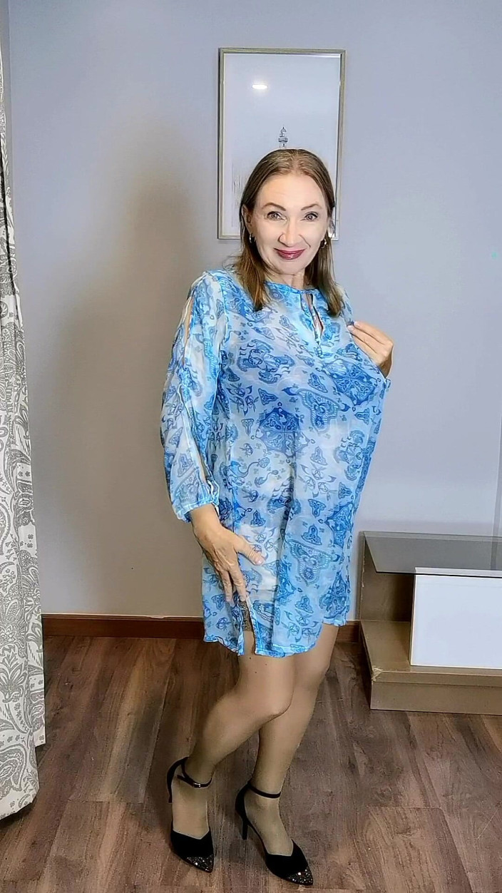 MariaOld: POV Wish Game - Mature Woman in Heels Invites You to...