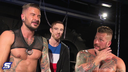 UK Hot Jocks: Vycpaný v zákulisí