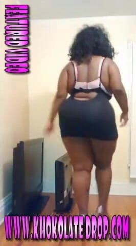 Big black clapping booties: Branle-moi devant mon incroyable applaudissements de bbw, épisode 1