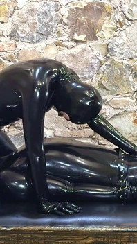 Lying Bondage Domination, Full - Alex Latex