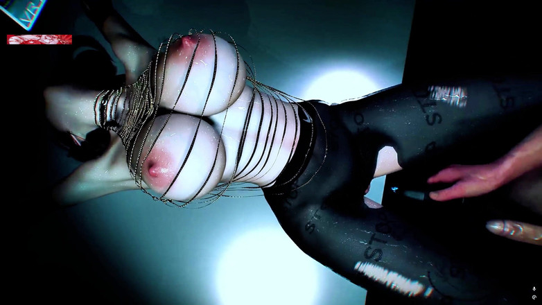 X Hentai: Модель богині Bigboobs з кіберпростору - 3d анімація хентай