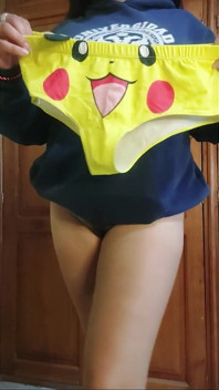 I Have a Surprise for You Under My Pikachu Panties