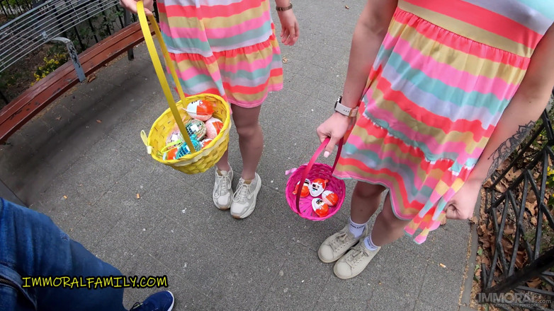 Immoral Family: Easter Egg Hunt se transformă în sex tabu dur pentru Alexa...