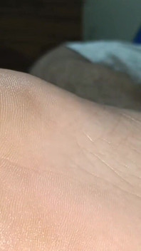 抹油的单人性恋足癖挑逗