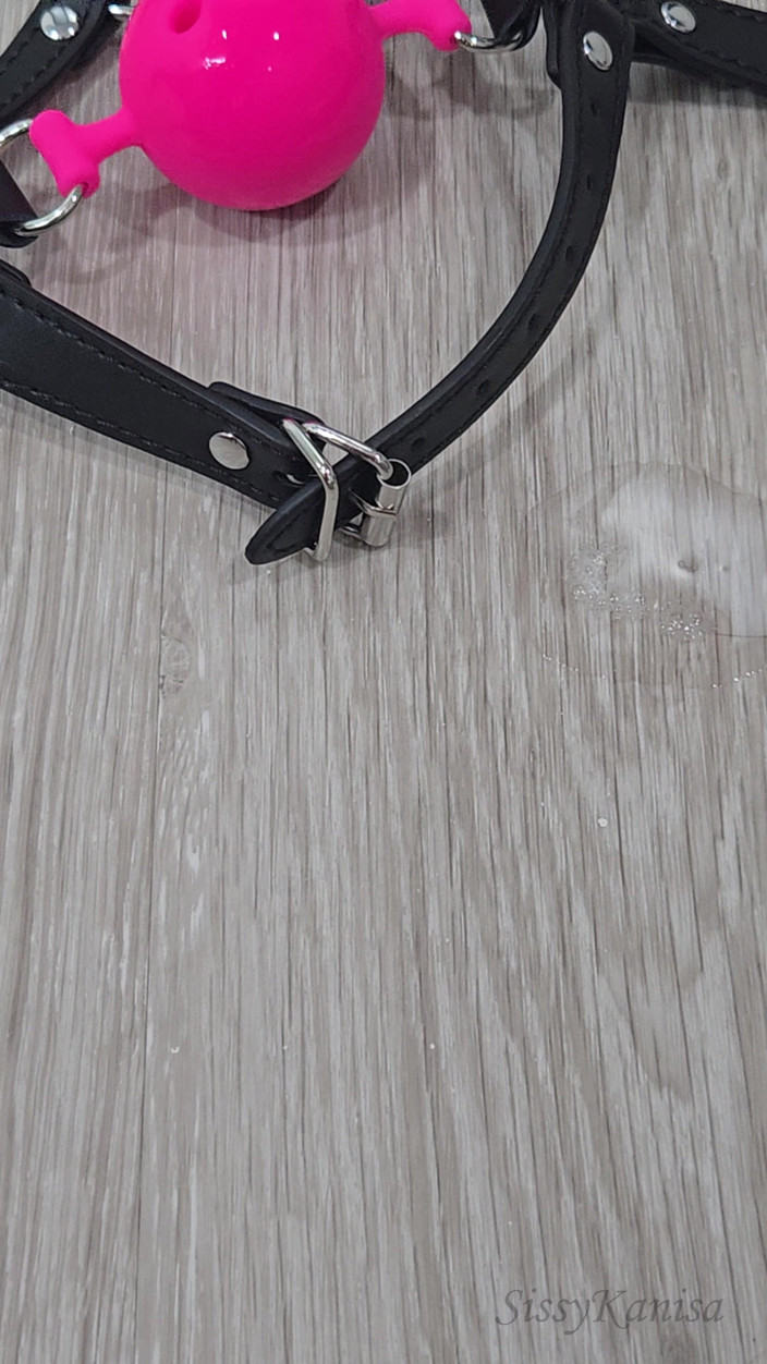 SissyKanisa: Sissy Kanisa Try on New Toy Nose Hook with Ball...