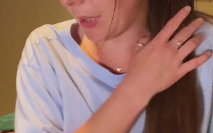 Nadia Foxx: Удивительная инструкция по дрочке от твоей сводной сестры во время траха в рот!!