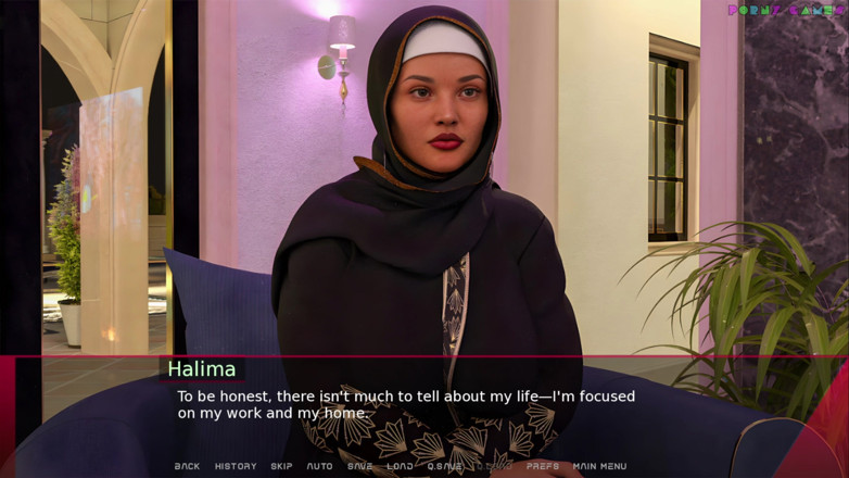 Porny Games: Lumea plăcerii de Sharmota - tânăra musulmană face sex anal cu...