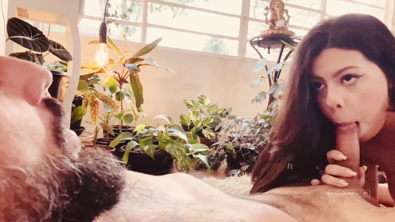aquelemariooficial: Brunette MILF Alice Lins Loves Doggy Ride on Mario Aquele -...