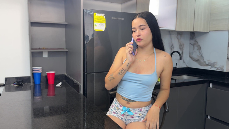 JhonAndSara: Young Latina Pays Home with Hardcore Sex and Cumshot in...